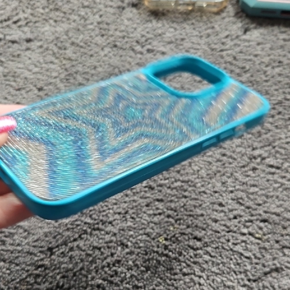 Blue Star Pattern Phone Case 14pro Max‎ - Picture 4 of 6
